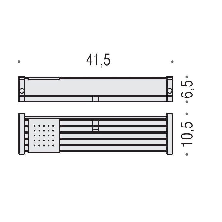 Полка Colombo Design Time W4275.000