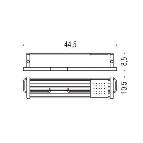 Полка Colombo Design Time W4276.SX