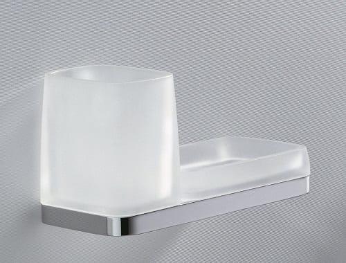 Стакан с мыльницей Colombo Design Time W4272.000