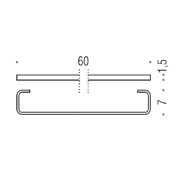 Полотенцедержатель Colombo Design Time 60 W4211.000