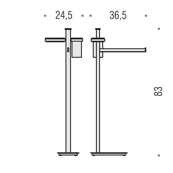Стойка Colombo Design Units B9110.0CR