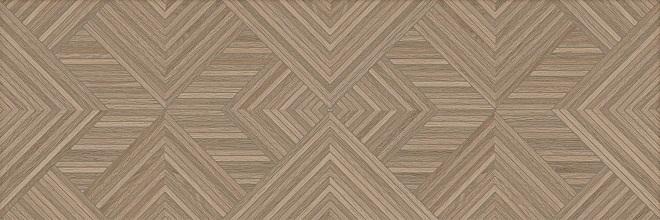 Настенная плитка Kerama Marazzi Ламбро коричневый стр. обр. 14039R 40х120