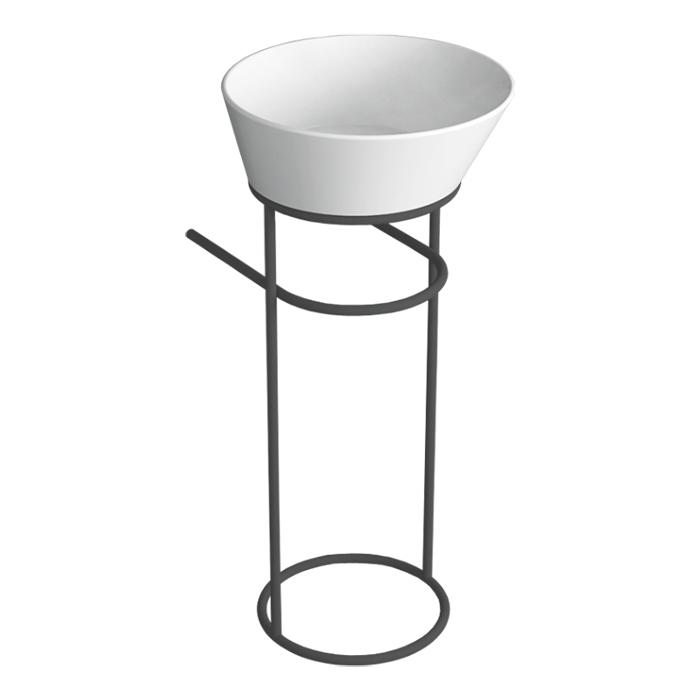 Структура металлическая Simas Wave WASA01 nero matt 40х30