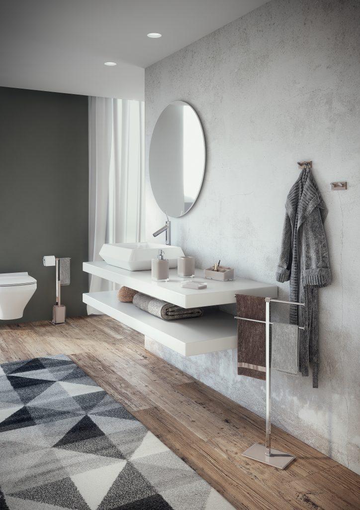 Стойка: 4 полотенцедержателя Gedy Rainbow RA31(02)