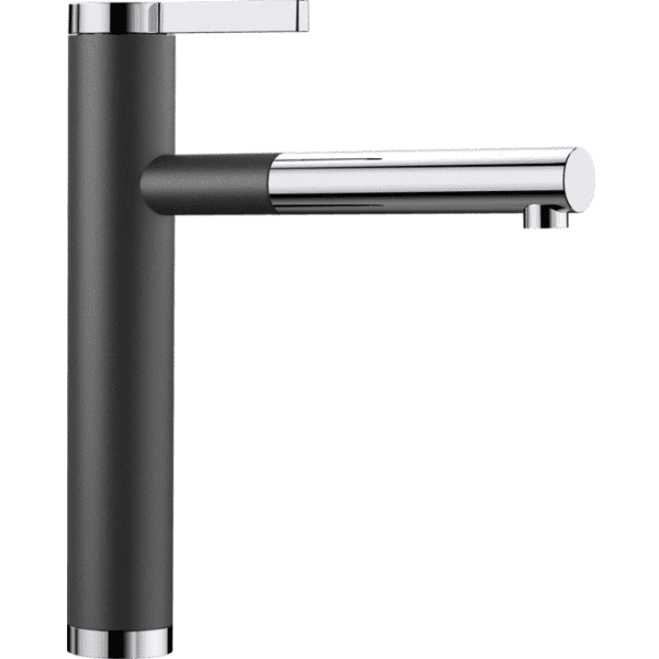 Смеситель для кухни Blanco Linee-S Хром/Антрацит 518438