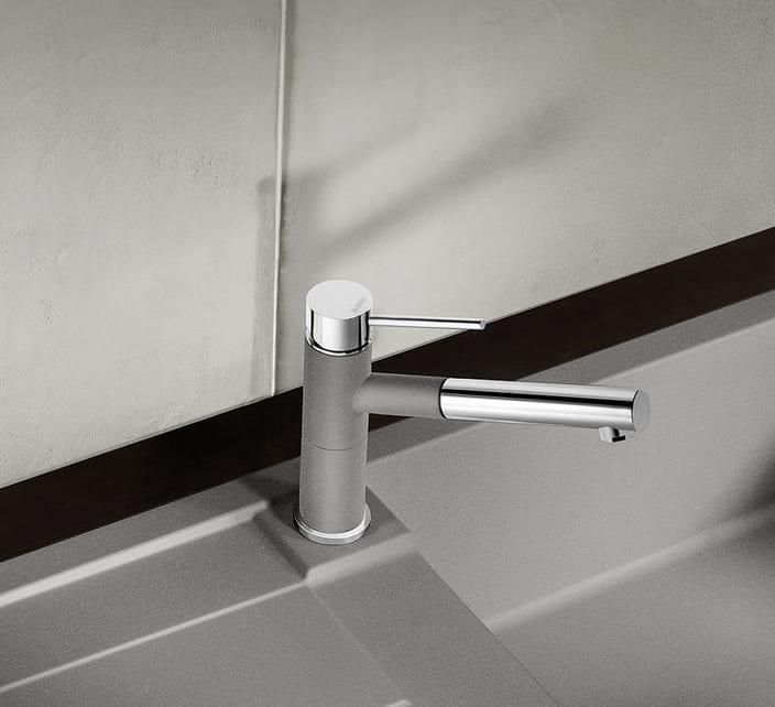 Смеситель для кухни Blanco Kano-S Хром/Алюметаллик 525039