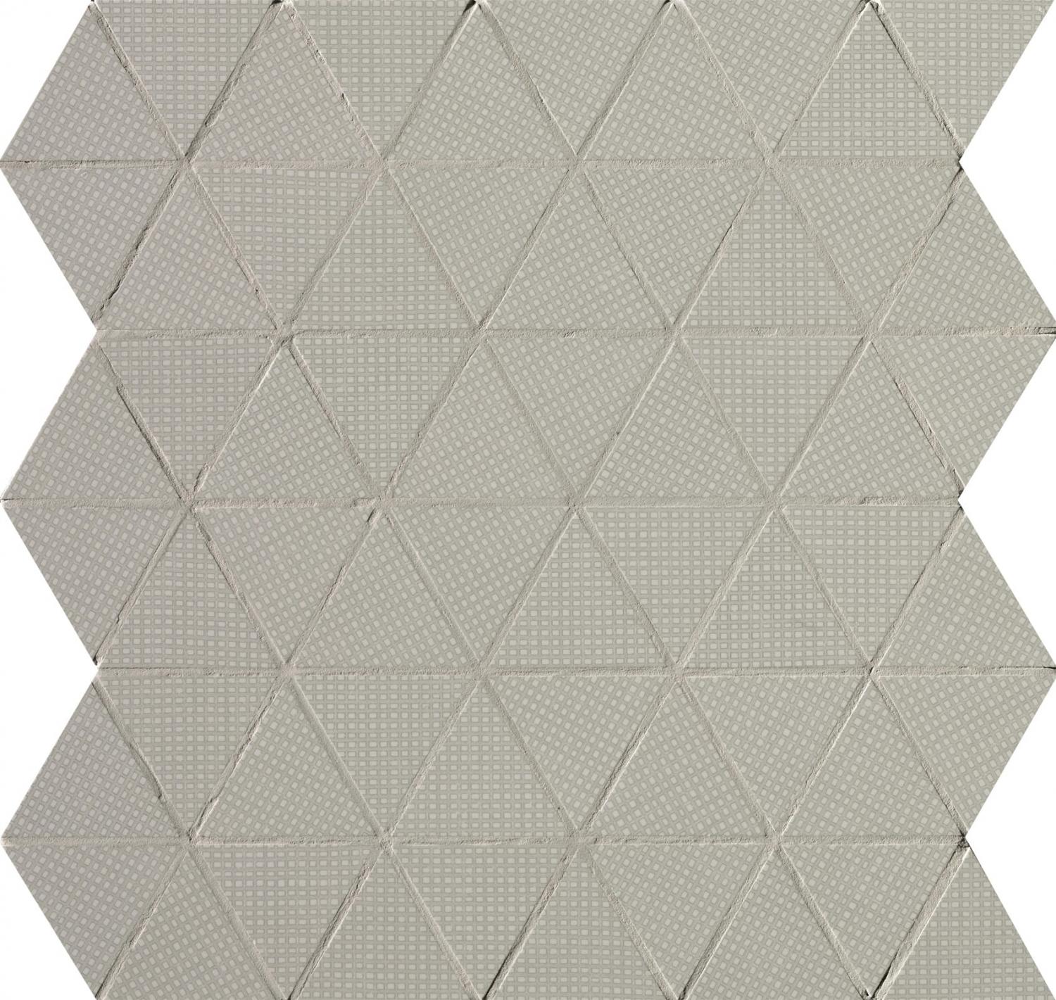 Мозаика FAP Ceramice Pat Grey Triangolo Mosaico fOE C30.5x30.5