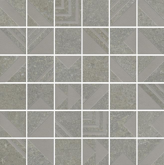 Декор Kerama Marazzi Про Нордик серый свет. мозаичный SBM013/DD2043 30х30