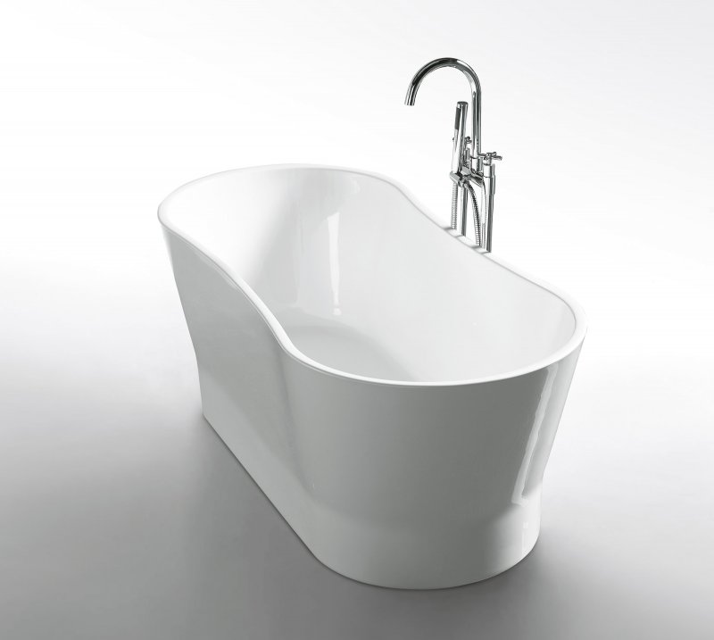 Ванна отдельностоящая BelBagno BB406-1650-730 165x73