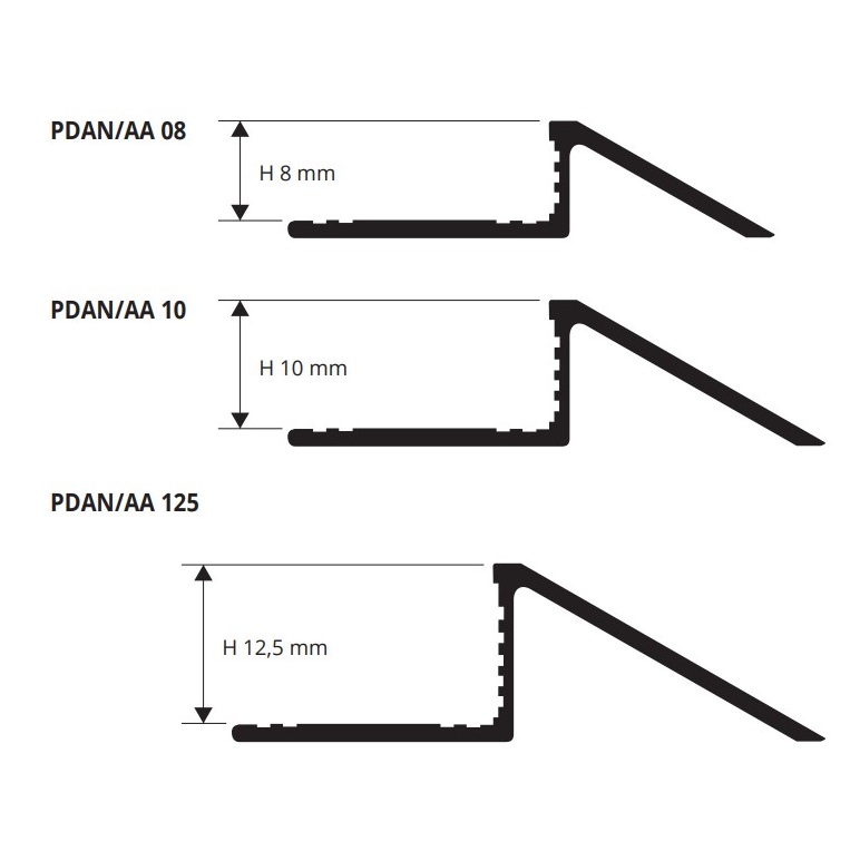 Профиль Progress Profiles Proslider PDAN 10 2.7 м. (алюминий натуральный)