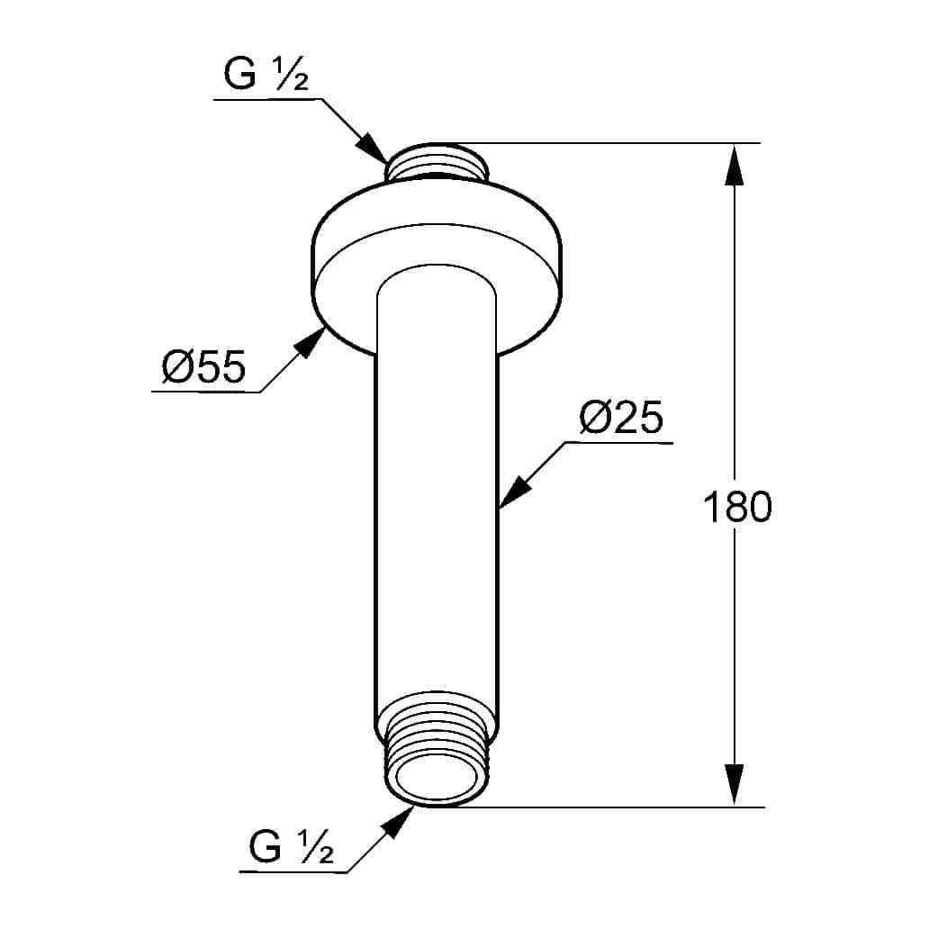 Кронштейн Kludi A-QA - 6651505-00