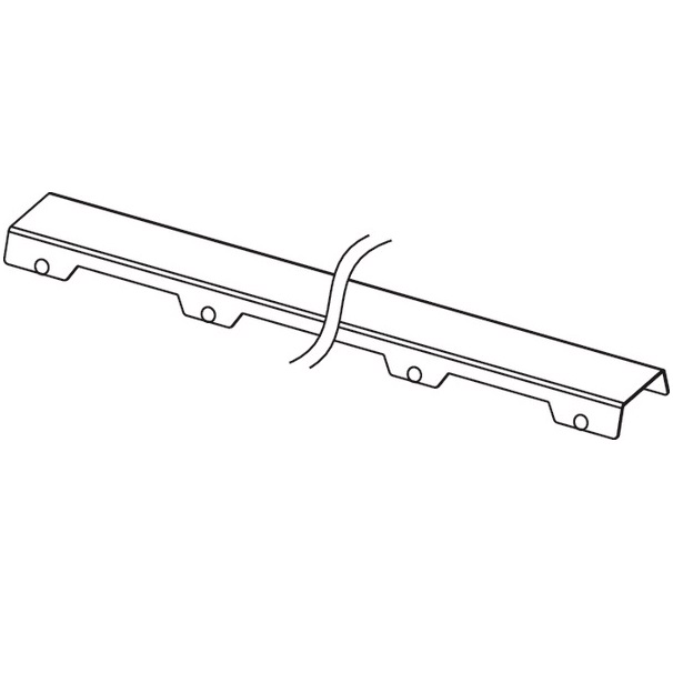 Декоративная панель для душевого канала Tece TECEdrainline steel II  601282 120 см. (глянец)