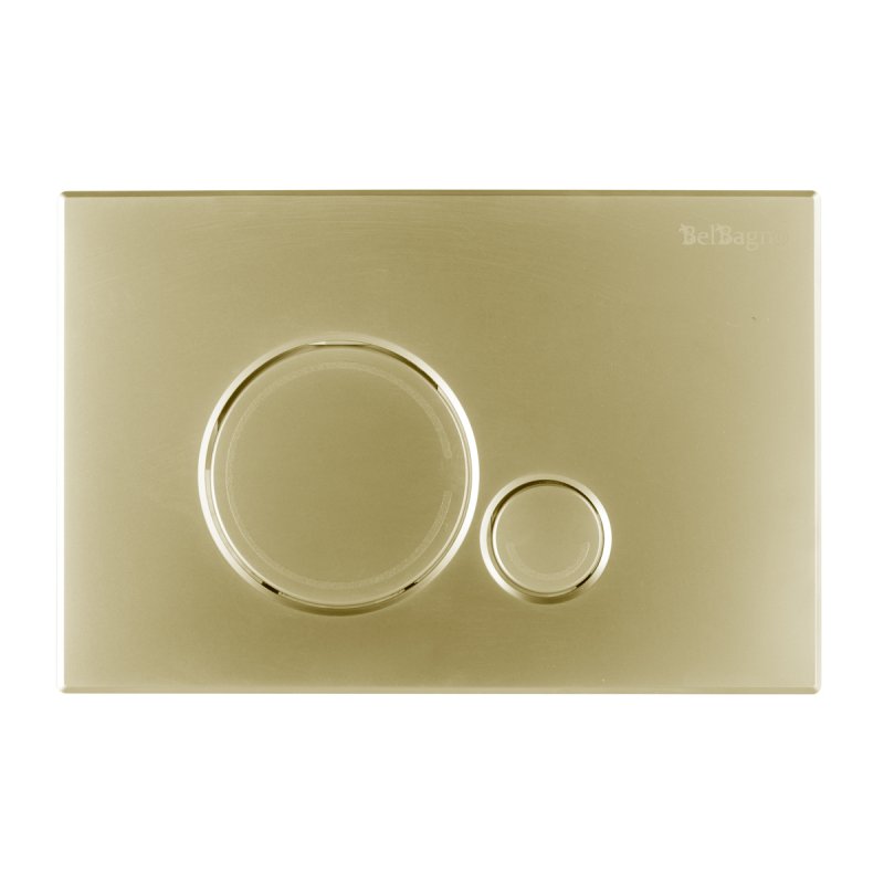 Кнопка смыва BelBagno Sfera BB018-SR-ORO (золотой)
