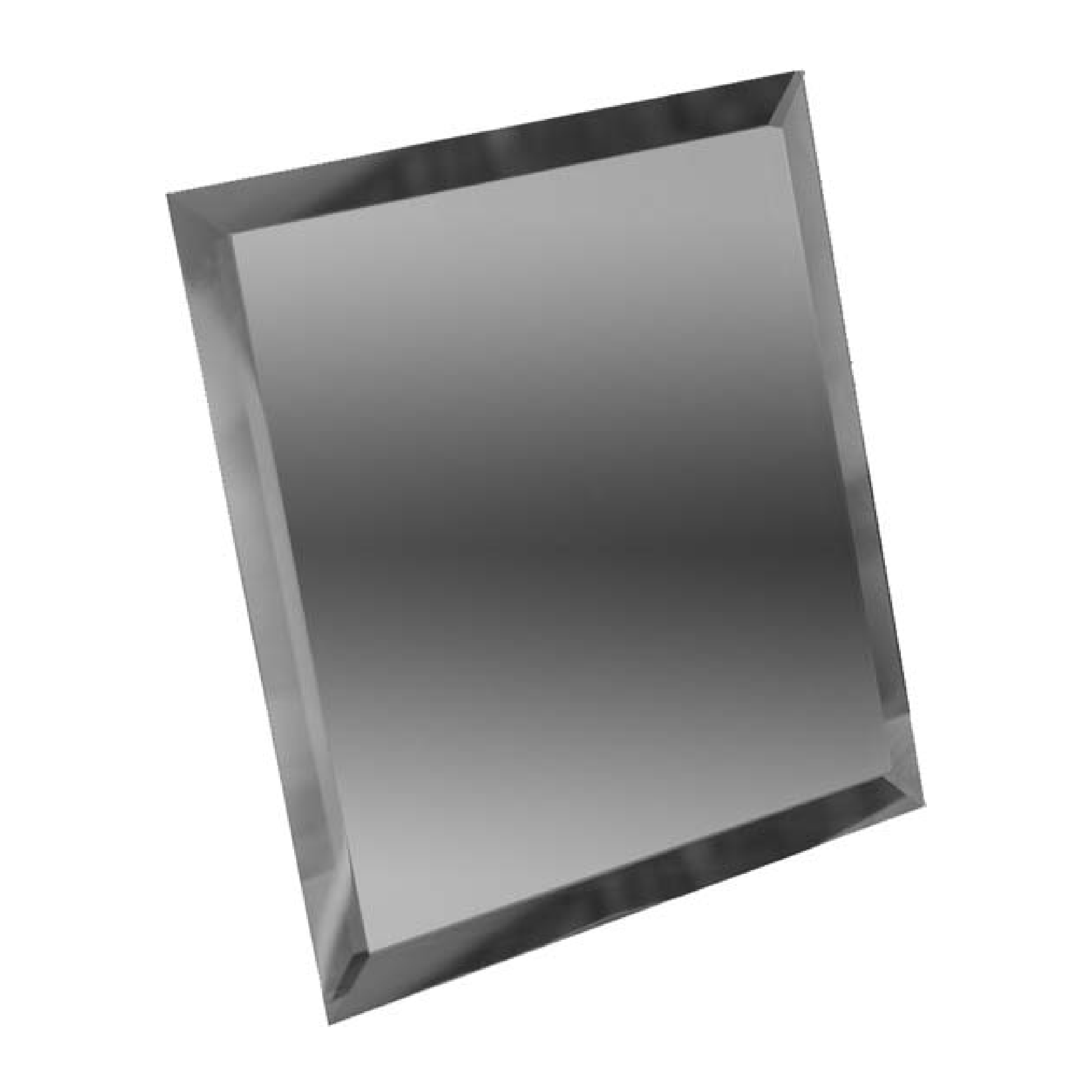 Настенная плитка ДСТ Зеркальная плитка графит КЗГ1-04 30x30