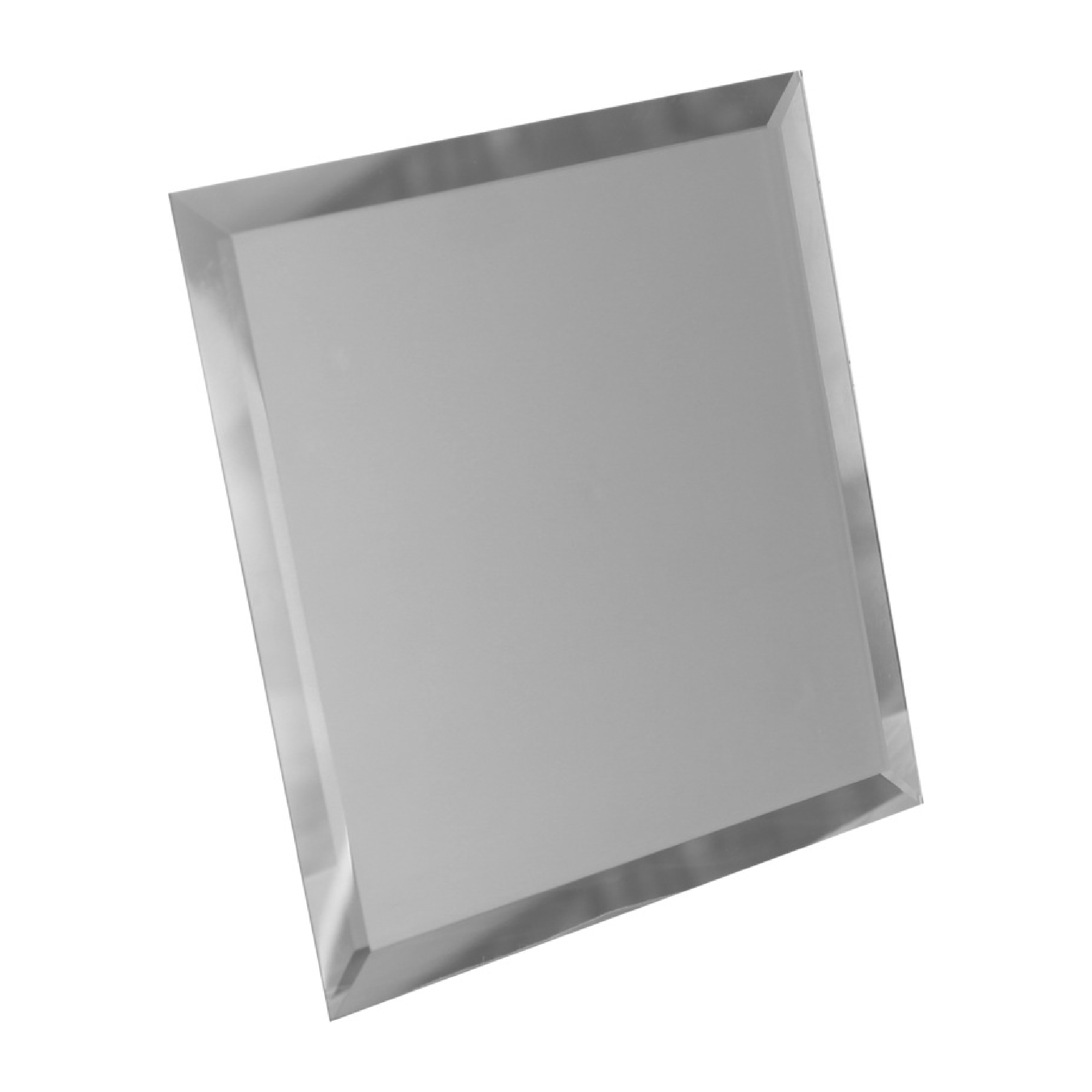 Настенная плитка ДСТ Зеркальная плитка серебро КЗС1-03 25x25