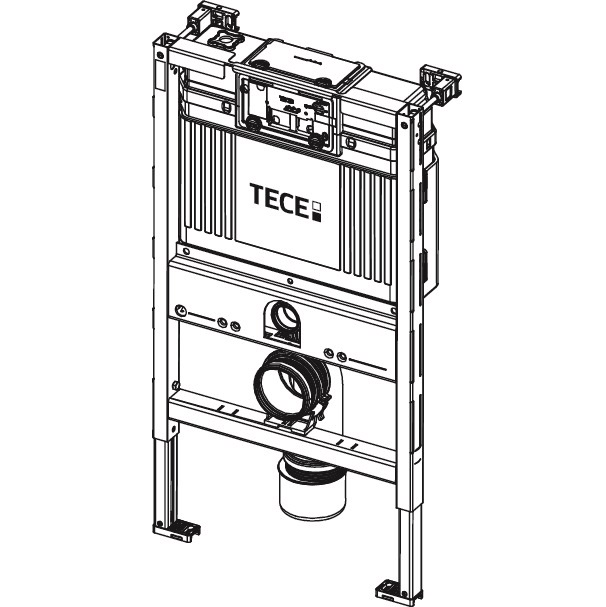Застенный модуль для установки унитаза со смывным бачком Tece TECEprofil 9300001