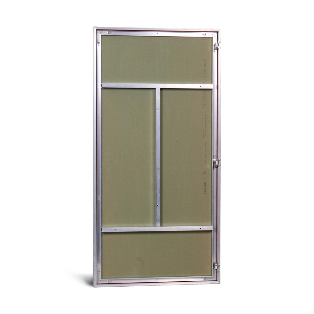 Ревизионный люк под покраску Практика Планшет ПС-120-60 120x60, нажимной, распашной, съемная дверца