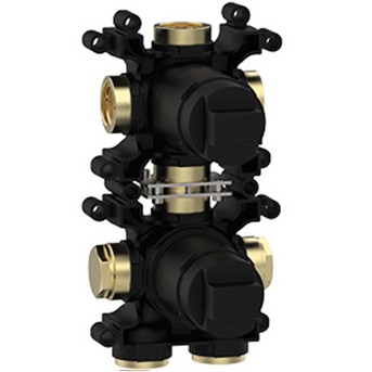  Встраиваемая часть термостатического смесителя с переключателем на 3 положения Almar Modula E176907