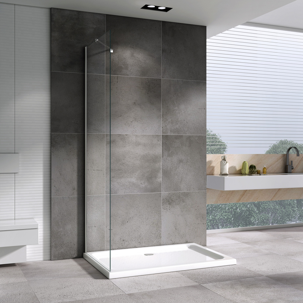 Боковая стенка Abber Zart S91 90х195 (хром)