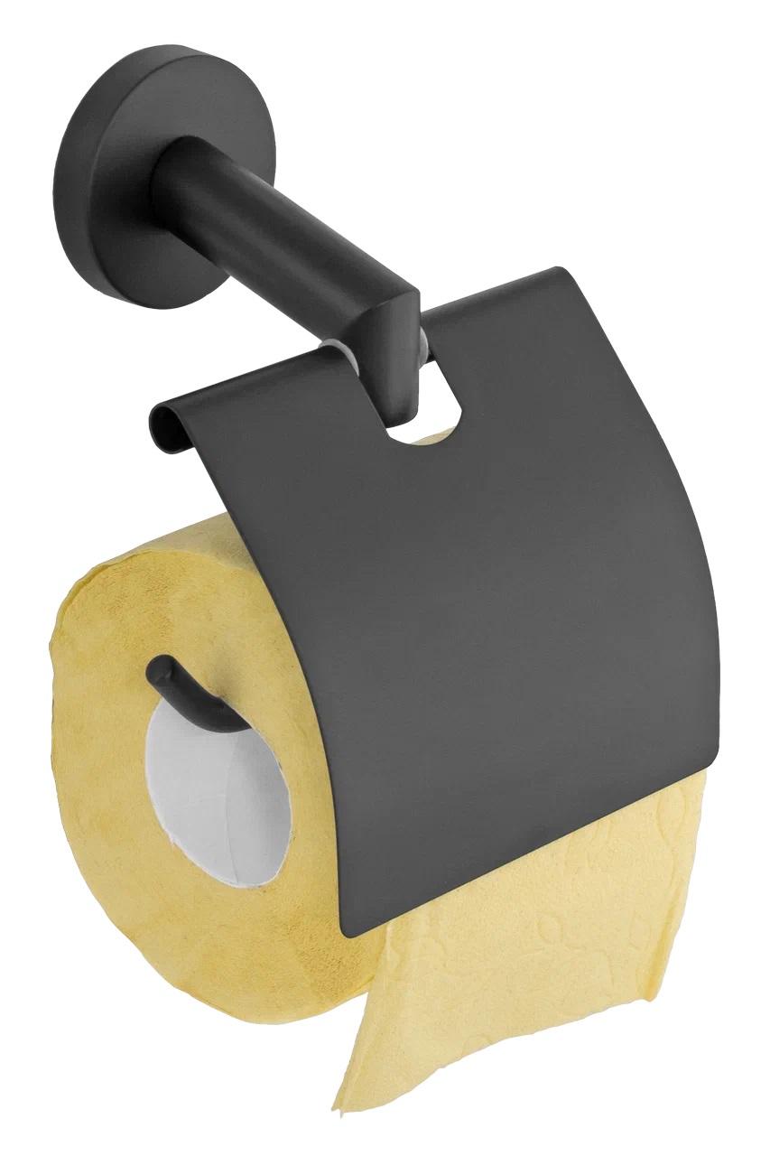 Бумагодержатель Remer Guest GS60NO (черный матовый)