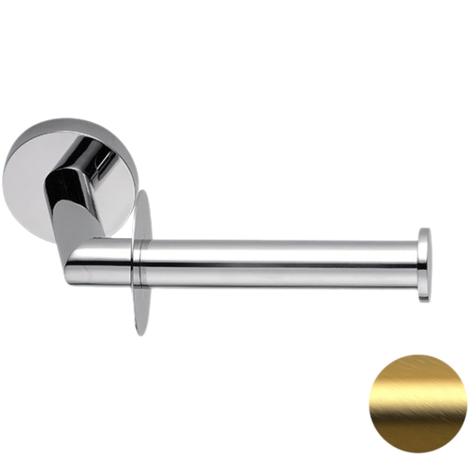 Бумагодержатель Remer Guest GS61BG (золото брашированное)