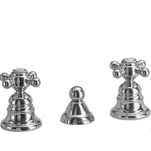 Cмеситель для биде Fima Carlo Frattini Elizabeth F5102CR (хром), с донным клапаном 