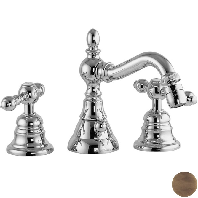 Cмеситель для биде Fima Carlo Frattini Epoque F5052BR (бронза), с донным клапаном