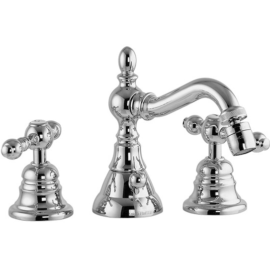 Cмеситель для биде Fima Carlo Frattini Epoque F5052CR (хром), с донным клапаном