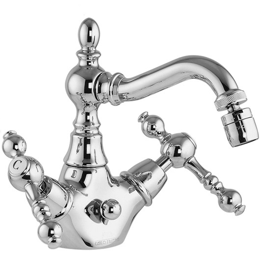 Cмеситель для биде Fima Carlo Frattini Epoque F5062CR (хром), с донным клапаном