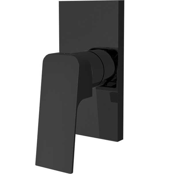 Cмеситель для душа скрытого монтажа Fima Carlo Frattini Fit F3389E1NS (черный матовый), 1 источник