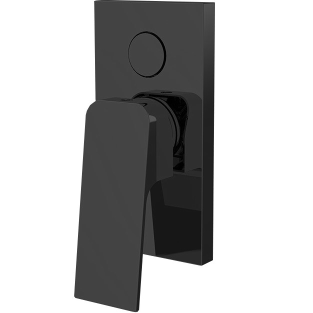 Cмеситель для душа скрытого монтажа Fima Carlo Frattini Fit F3389E2NS (черный матовый), 2 источника