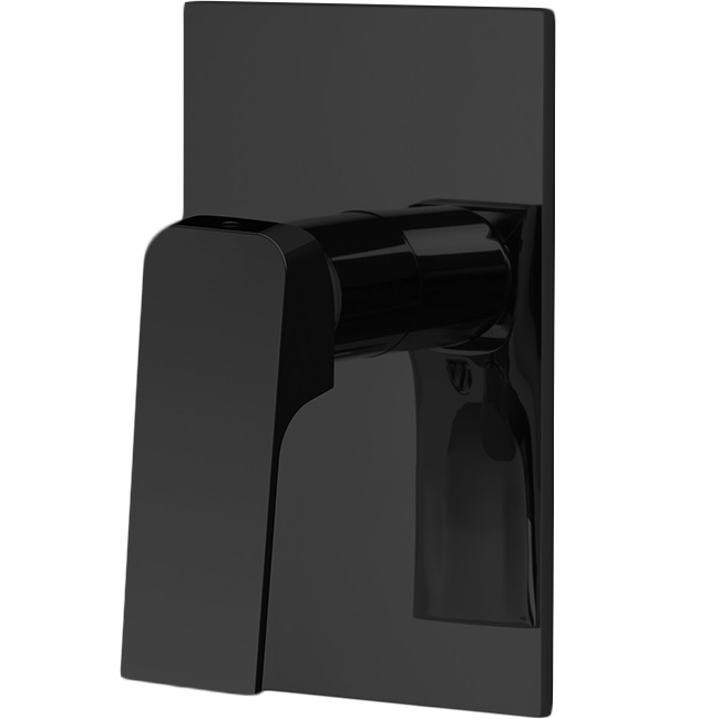 Cмеситель для душа скрытого монтажа Fima Carlo Frattini Fit F3389X1NS (черный матовый), 1 источник