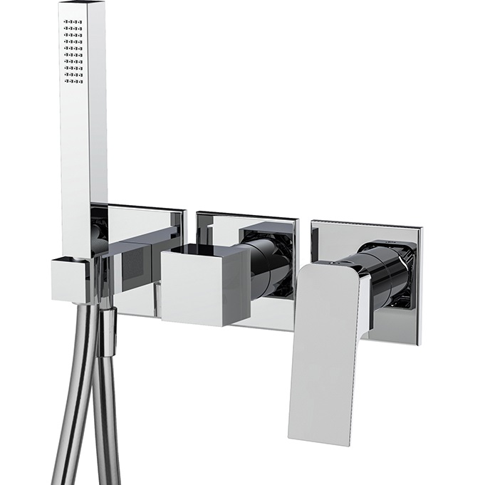 Cмеситель для душа скрытого монтажа Fima Carlo Frattini Fit F3399WX8CR (хром)