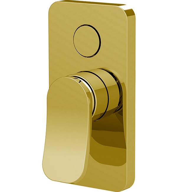 Cмеситель для душа встраиваемый Fima Carlo Frattini Flo F3809E2OR (золотой)