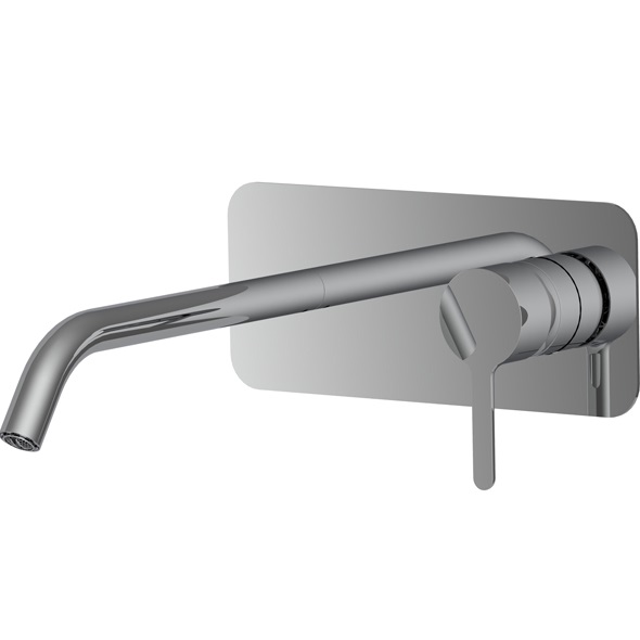 Cмеситель для раковины встраиваемый Fima Carlo Frattini Snap F3121WLX5CR (хром), с донным клапаном