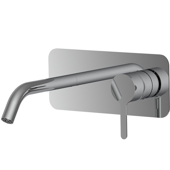 Cмеситель для раковины встраиваемый Fima Carlo Frattini Snap F3121WX5CR (хром), с донным клапаном