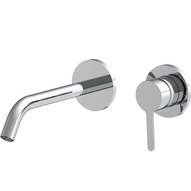 Cмеситель для раковины встраиваемый Fima Carlo Frattini Snap F3121WX8CR (хром), с донным клапаном