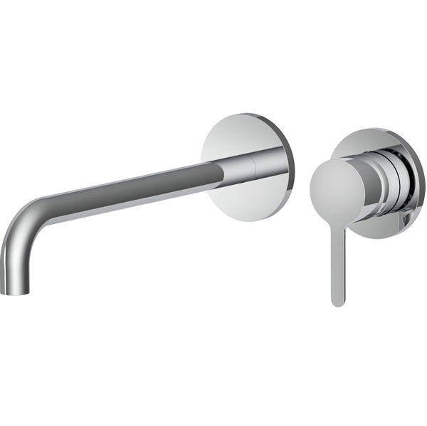 Cмеситель для раковины встраиваемый Fima Carlo Frattini Snap F3121WZX9CR (хром), с донным клапаном