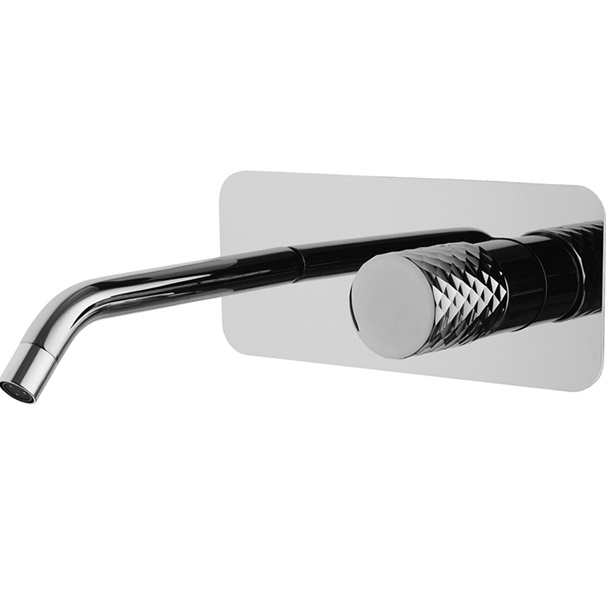 Cмеситель для раковины встраиваемый Fima Carlo Frattini Spillo Tech F3051TWX5XCR (хром), с донным клапаном