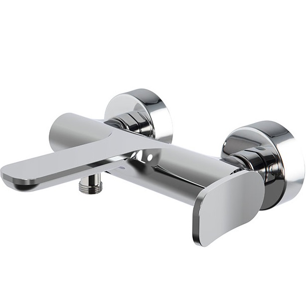 Cмеситель для ванны настенный Fima Carlo Frattini Flo F3804/1CR (хром), с изливом