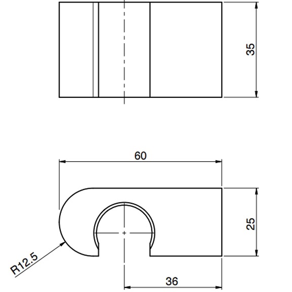 Держатель для душа Fima Carlo Frattini F5904NS (черный матовый)