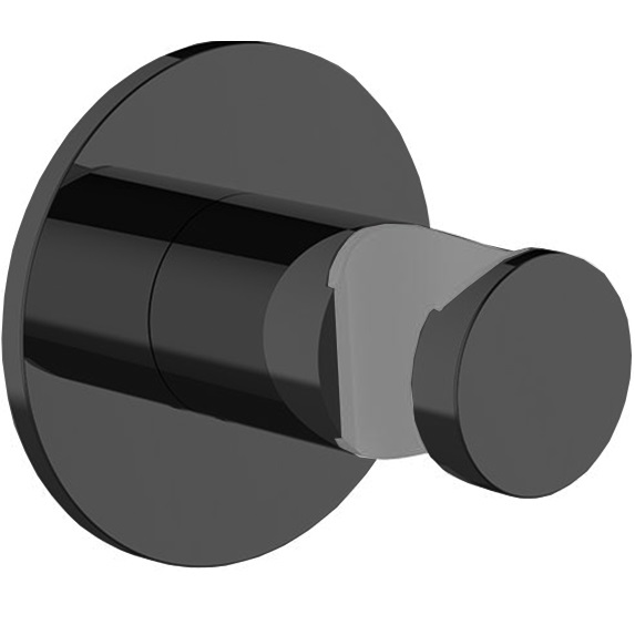 Держатель для душевой лейки настенный Almar E120012.MB (черный матовый)