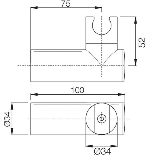 Держатель для ручного душа Fima Carlo Frattini Wellness F2093NS (черный матовый), поворотный