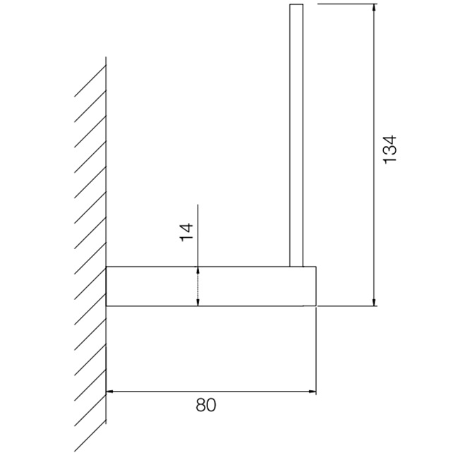 Держатель для туалетной бумаги подвесной Fima Carlo Frattini Accessori F6025/1OR (золотой)