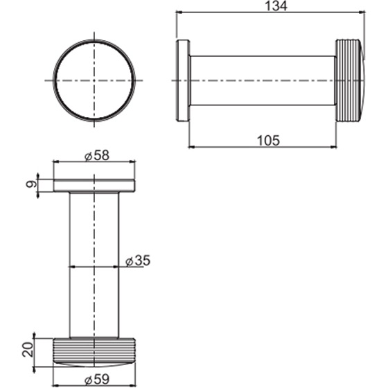 Держатель для туалетной бумаги подвесной Fima Carlo Frattini Accessori F6105/1HCR (хром)