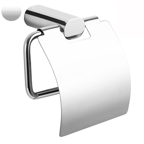 Держатель для туалетной бумаги с крышкой Remer Lounge LN60BO (белый матовый)