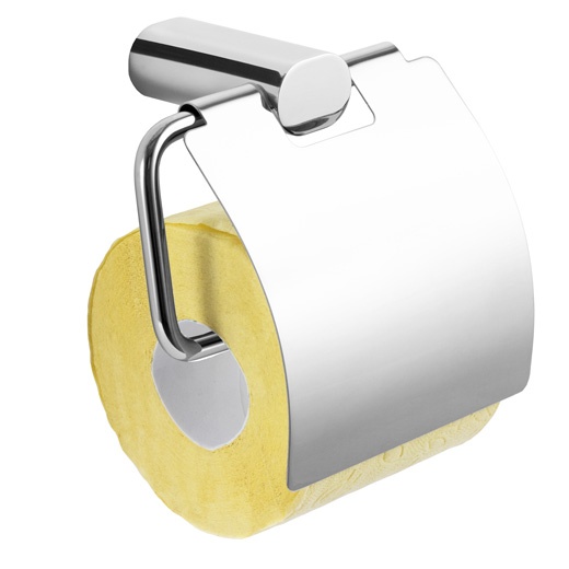 Держатель для туалетной бумаги с крышкой Remer Lounge LN60CR (хром)