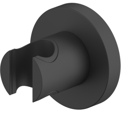 Держатель душевой лейки Whitecross Серия Y Y1006BL (черный матовый)