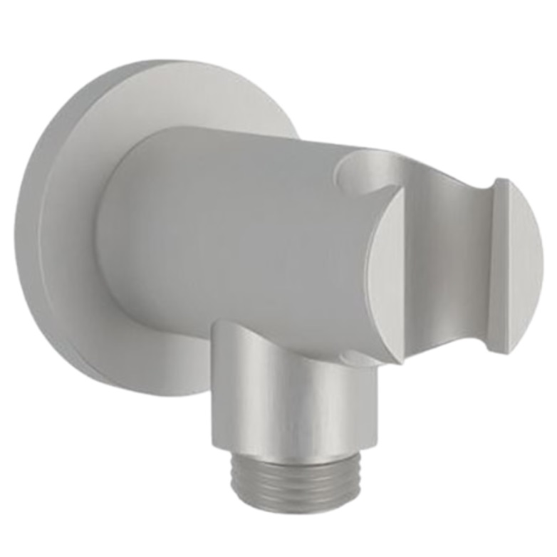 Держатель ручного душа с подключением шланга Remer Inox SS337M (сталь)