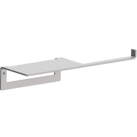 Держатель туалетной бумаги с полочкой Almar E317000.316 (нержавеющая сталь брашированная)